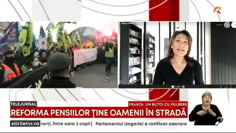 A zecea zi de greva generala in Franta