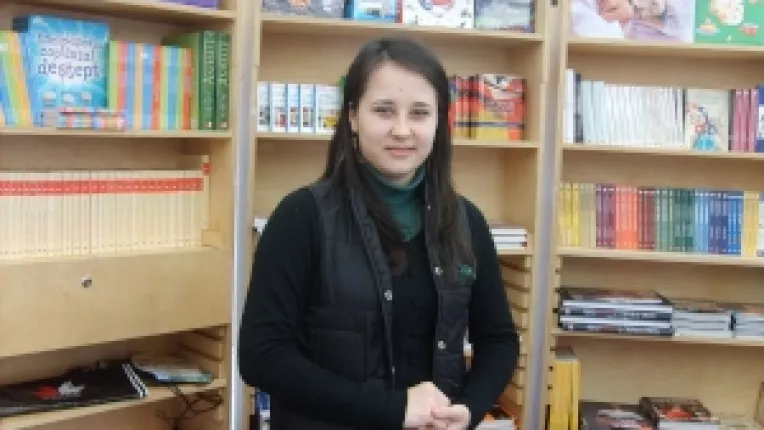 Alexandra Anastasiu, lucrator comercial la Editura LITERA: "Cartile pentru copii merg foarte bine!"