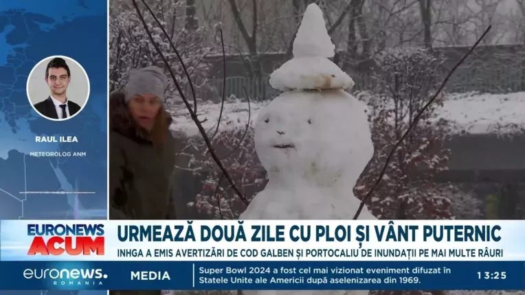 Avertizare ANM: Vremea se va raci pentru urmatoarele zile