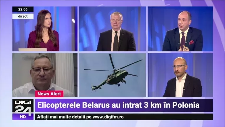 Belarus a intrat cu elicoptere in spatiul NATO. Polonia trimite mai multe trupe la frontiera