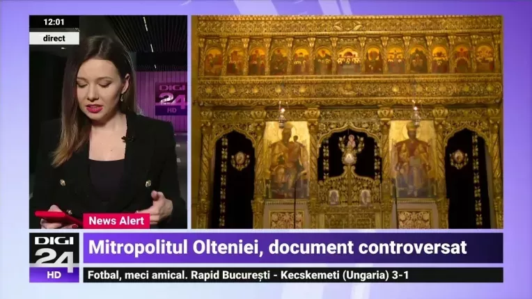 Blestem pus de mitropolitul Olteniei pe credinciosii care merg la biserica de la Manastirea Frasinei