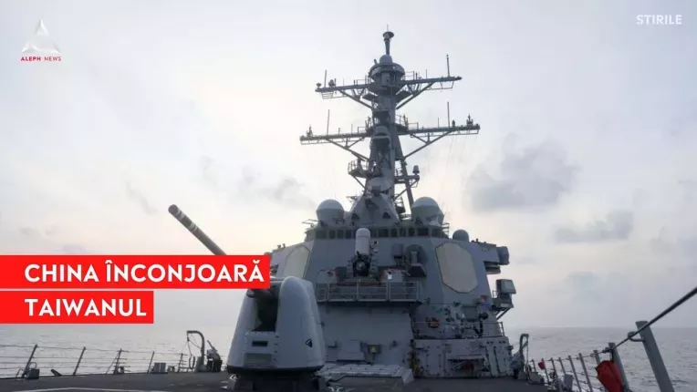  China continua exercitiile militare in jurul Taiwanului