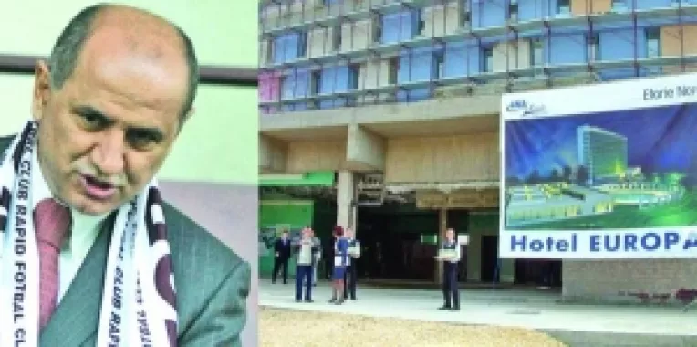 FC Rapid si holdingul ANA, in pragul falimentului. Afacerile lui Copos se scufunda in datorii si pierderi de milioane de euro