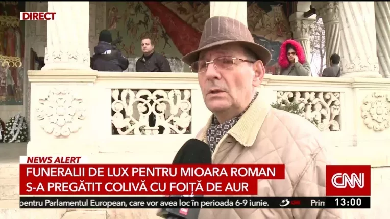 Funeralii de lux pentru Mioara Roman. S-a pregatit coliva cu foita de aur