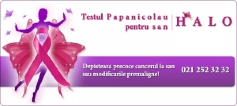 HALO, Test Papanicolau pentru san, la Donna Medical Center

