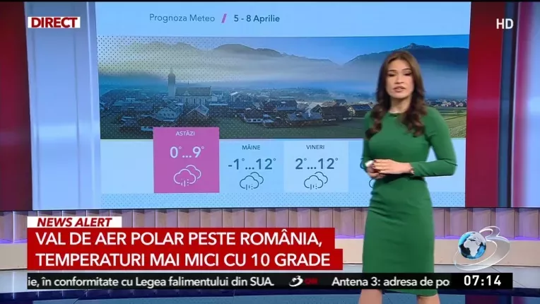 Ninsorile se extind! Se va depune strat de zapada si va fi frig in aproape toata tara