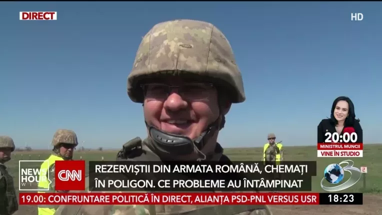 Rezervistii din doua judete ale tarii, chemati in unitatile militare