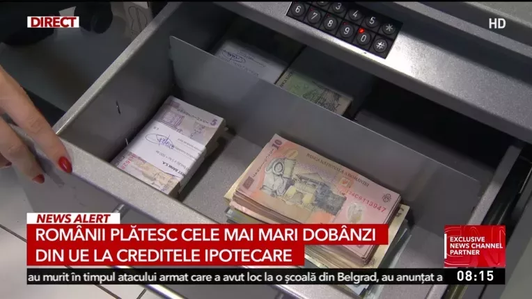 Romanii platesc cele mai mari dobanzi din UE la creditele ipotecare